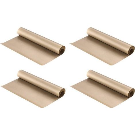 Plaque de cuisson extra-large permanente (lot de 4) pour griller et cuire au four 40 x 60 cm, découpable Plaque (1/5)