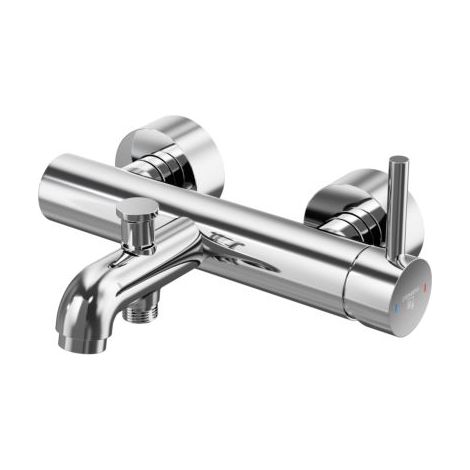 Steinberg Serie 100 Wannenarmatur, Aufputz-Einhebelmischer, G (1/5)