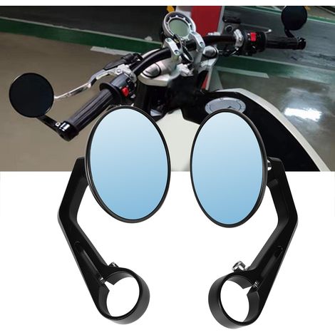 Rétroviseur universel rétro modifié pour moto, miroir réfléchissant CNC (1/5)