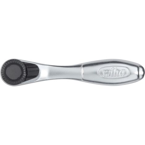 Wiha Bit-Ratsche 90 mm mit Daumenrad Außensechskant 1/4" in Blister (36931) (1/4)
