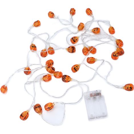 Pumpkin Lights String Halloween LED Decoration Holiday Decorative Lantern for Indoor IndoorAcrylic (1/5)