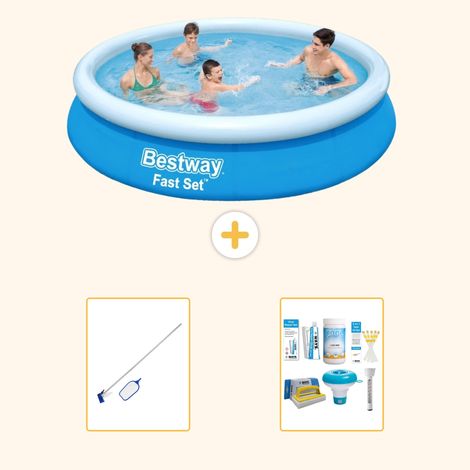 Bestway Bestway Fast Set Ronde - 366x76 cm - 3-pièces  S22655 (1/5)