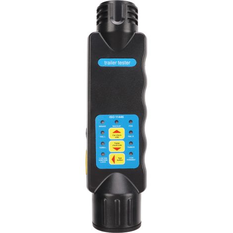 Vérificateur de remorque 12V 13 broches testeur prise et embout éclairage attelageDiagnostic filage outil test résistance détection défaut pour caravane remorque (1/5)