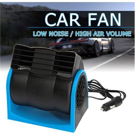 Climatiseur Portable 12V Voiture Véhicule Camion Bateau Climatiseur Voiture Refroidissement Air Ventilateur Vitesse Réglable Silencieux Cool Refroidisseur avec Voiture Facile à DéPlacer (1/5)