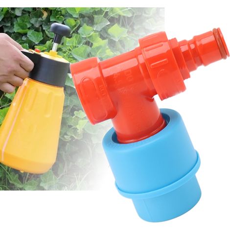 Raccord en T à bouchon carbonisé en plastique pour bouteille PET, distributeur à bille gaz-liquide pour le brassage amateur de bière et de sodas gazeux. (1/5)