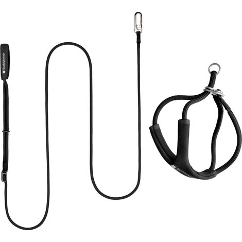 Ensemble de harnais pour chat anti-fugue en forme de Y avec laisse, réglable, anti-étranglement, rembourré, harnais doux pour chat, laisse et laisse libre pour chat pour promenades jusqu'à (1/5)