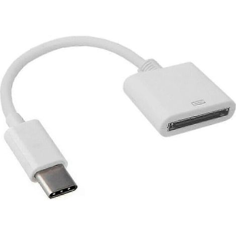 Câble de charge pour adaptateur Apple 30 broches vers USB 3.1 Type-C, édition 0107 (1/5)