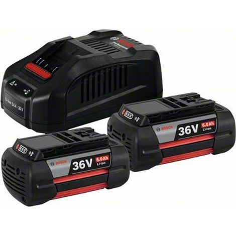 Bosch Starter-Set 2x GBA 36V 6.0Ah + GAL 3680 CV