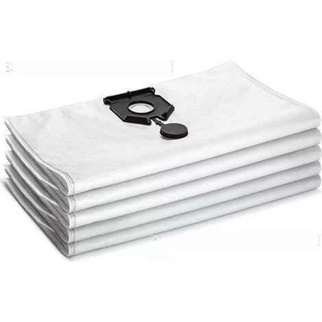 Compatible with Karcher NT30/NT40/2.889-155.0 vacuum cleaner accessories: 5 dust bags. (1/4)
