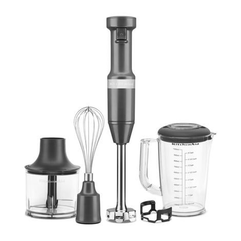 KitchenAid 5KHBV83EDG mixeur plongeant 180 W gris (1/5)