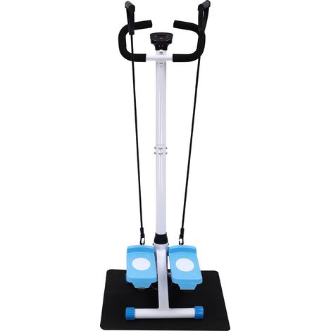 Stepper de Fitness, Haute Capacité, Design Ergonomique, Bleu (1/2)