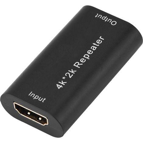 Amplificateur de Signal HDMI 1080P 3D, Répéteur Extension 40M Noir pour HDTV