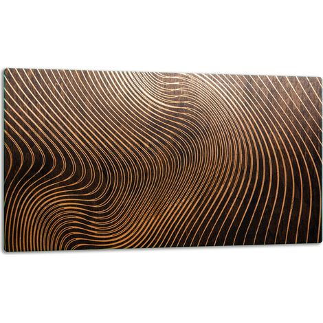Tagliere in vetro 52x30 cm in legno (1/5)