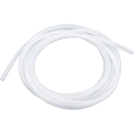 Tuyau en silicone transparent, tuyau de qualité alimentaire, taille 9,5 mm x 12,7 mm, longueur 4,5 m (14,8 pi), épaisseur 1,6 mm, tuyau flexible en caoutchouc silicone pour tuyaux d'air/eau (1/5)