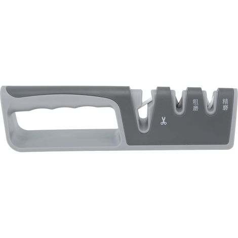 Aiguiseur De Couteaux, Affûteur De Couteaux Rapide Domestique en Deux étapes, Outil D'affûtage De Couteaux De Cuisine Ergonomique Multifonctionnel (1/5)