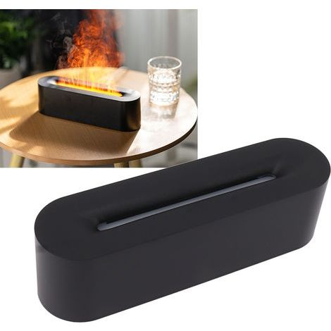 Diffuseur arômes - Flamme 7 couleurs - USB - Parfum - Noir (1/5)