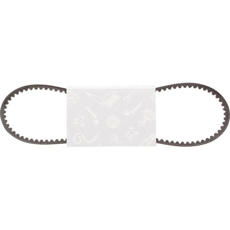 Courroie crantée en caoutchouc trapézoïdal, 10 x 774 mm, largeur utile 812 mm, type XPZ GRANITE (1/2)