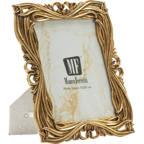 Cornice portafoto Baroque oro in stile barocco 15x20 cm