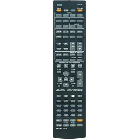 RAV334 WT92700 Replacement Remote Control for Yamaha Audio Receivers RX-V467 RXV467 RX V467 (1/4)