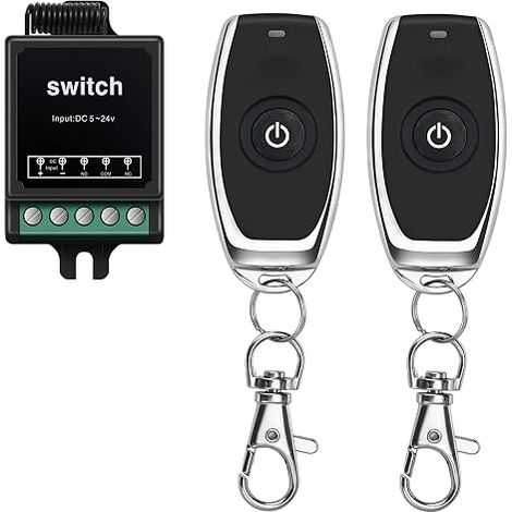 Mini Relais interrupteur sans fil télécommandé 12V 10A (1/5)