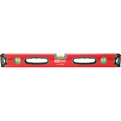 KS Tools - Niveau aluminium à double semelle, L.500 mm - 204.7050