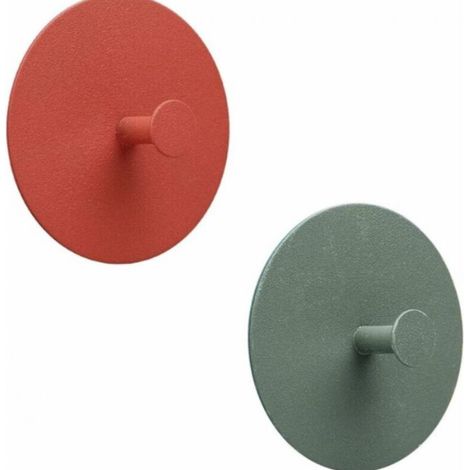 Set mit 2 selbstklebenden Wandhaken, kein Bohren erforderlich, Handtuchhalter, Türhaken, Wandhaken, Edelstahl, geeignet für Badezimmer, s-Crezuo