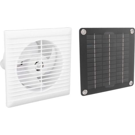 Ventilateur d'extraction solaire IP67 étanche 6 pouces sûr 10W 12V ventilateur de panneau solaire pour poulailler hangar maison pour animaux de compagnie-VSIAISV (1/2)