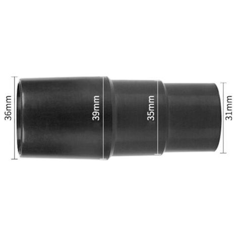 Compatible avec les têtes de brosse européennes de 31-39 mm de diamètre intérieur à 32 mm de diamètre intérieur, convient aux aspirateurs domestiques, adaptateur version japonaise.
