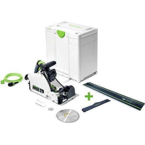 FESTOOL Vorritzer-Tauchsäge TSV 60 KEBQ-Plus + FS 1400/2 BL + FS-BAG 1400 - 576730A (1/4)