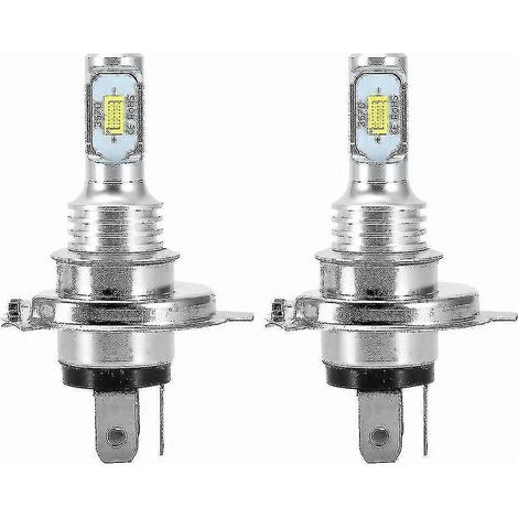 Kit de 2 ampoules LED H4 9003 HB2 6000K Super White CSP pour phares Fiis (1/4)