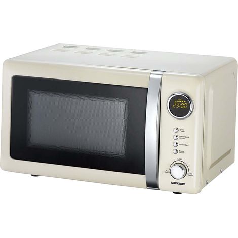 Four à micro-ondes, 700 W, 20 L, 12 programmes, décongélation, minuterie
