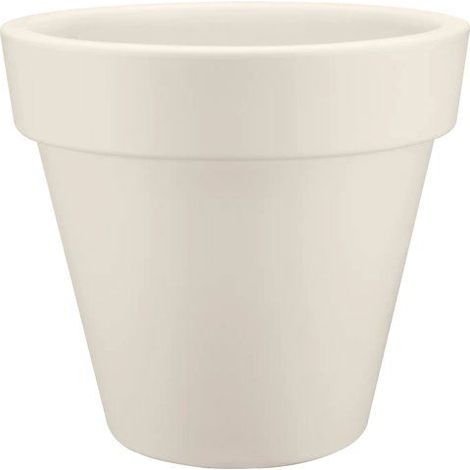 ELHO Blumentopf Pure Rund 40 - Weiß - Ø 39 x H 36 cm - 100% recycelte
