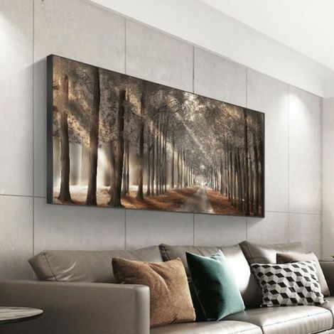 Impression sur toile - Image sur Toile - Un élément - Decoration murale - Tableaux Décoration Moderne - Tableau Mural -10050cm- B (1/4)