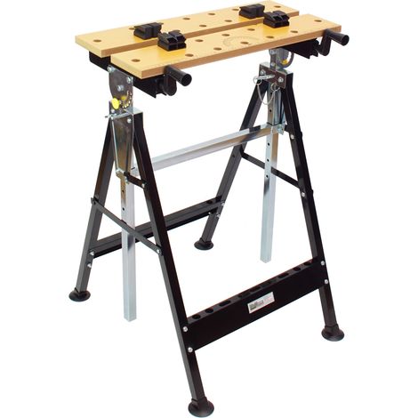 100 kg Werkbank Klappbar höhenverstellbar Werktisch Spanntisch Arbeitstisch (1/5)