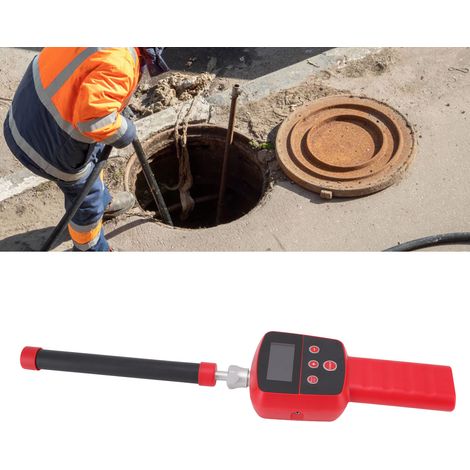 Récepteur 512 Hz, écran LED, caméra endoscopique pour tuyaux de drainage de jardin, détection et localisation de tuyaux, livré sans batterie. (1/5)