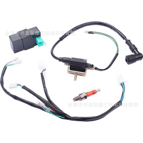 Off-road motorcycles 70/110/125/140cc kick start, full wiring harness, ignition system, CDI DC. (1/5)