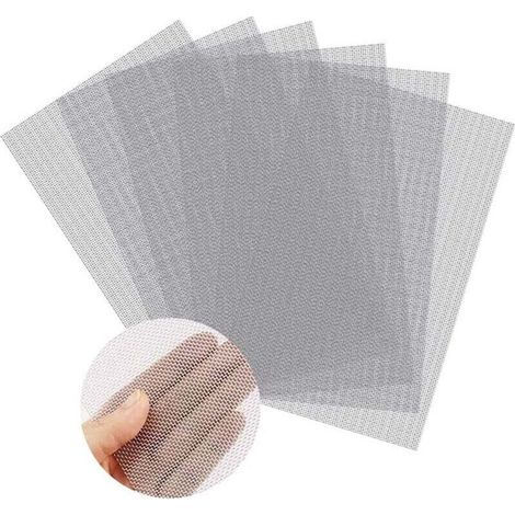Pcs Insect Screen Mesh, Fine Stainless Steel Wire Mesh, Rustproof Metal Mesh, Small Mesh, Corrosion Resistant, Garden Mesh for Gutter Filters - 3020cm - RAPANDA (1/4)