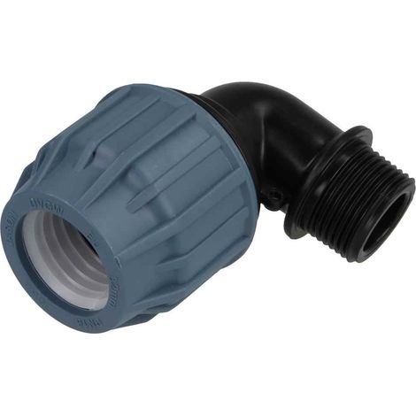 Coude pour tube PE eau Ø63 F2