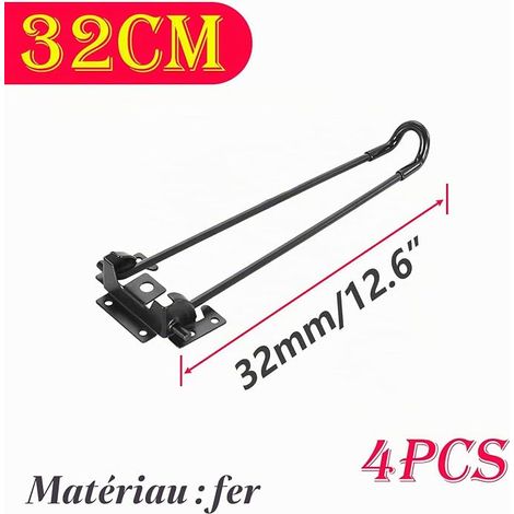 32cm Folding Hairpin Table Legs for Camping Table Folding Coffee Table Laptop (1/4)