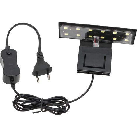 LaBlanc - Aquariumbeleuchtung X3 Aquarium LED Aquariumlampe LED Aquarium LED Beleuchtung 220V 6W Wasserpflanzen und Fische Nano Aquarium Beleuchtung [Energieklasse F]