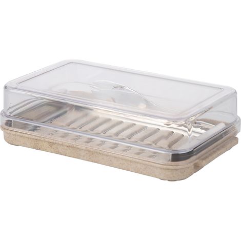 Boîte à beurre en acier inoxydable avec couvercle transparent pour KitchenWheat Chassis (1/5)