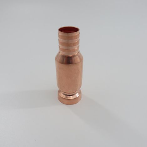Raccord de siphon de type américain, raccord de tuyau en cuivre violet, raccord de siphon 1/2, tube de siphon à huile auto-amorçant, pompe à tête en cuivre. (1/5)