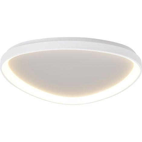 Plafonnier design, NISEKO II, Grand Plafonnier LED Blanc en Metal, MANTRA (1/5)