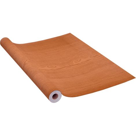 Maison Exclusive - Pellicola Autoadesiva per Mobili Rovere Chiaro 500x90 cm in PVC