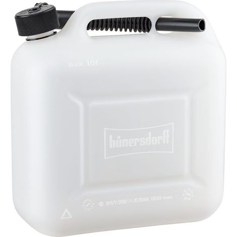 Kraftstoffkanister 10 Liter Benzinkanister, Dieselkanister transparent
