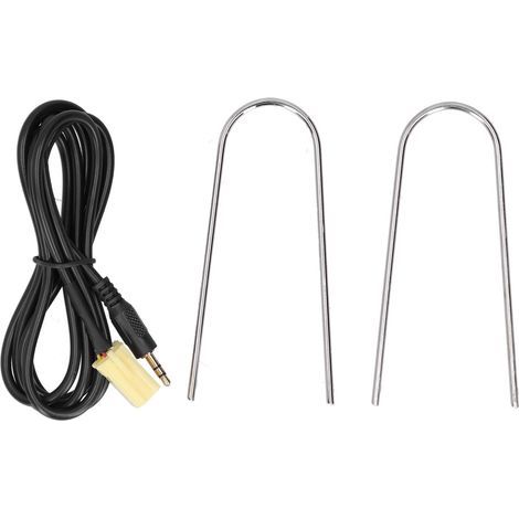 Cavo di ingresso AUX da 3,5 mm con strumento di installazione e rimozione, adatto per Fiat Grande Punto/500 a 6 pin. (1/5)