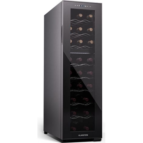 Klarstein Shiraz 24 Duo refrigerador de vino 2 zonas 75 L/24 botellas 5-18 °C Touch (1/5)