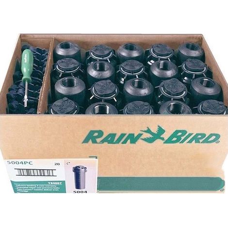 Set di 20 Irrigatore Rain Bird 5004-PC 3/4'', Raggio 7,6 a 15,2 m, angolo regolabile (1/5)