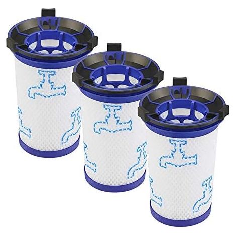 Paquete de 3 filtros de repuesto para aspiradora inalámbrica Rowenta Air Force 360 / X-Pert Essential 260 RH9037 RH9038 RH9039 RH9051 RH9057 RH9079 RH9081 RH9086 (Alternativa a ZR009001) (1/5)
