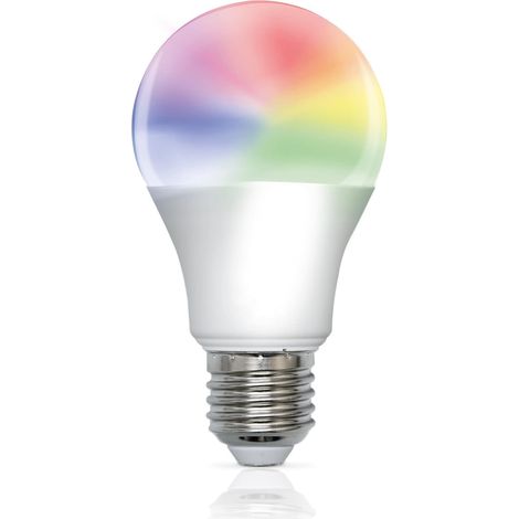 Ampoule LED e27cw lumière blanche avec couleur – télécommande d'éclairage intelligente (1/4)